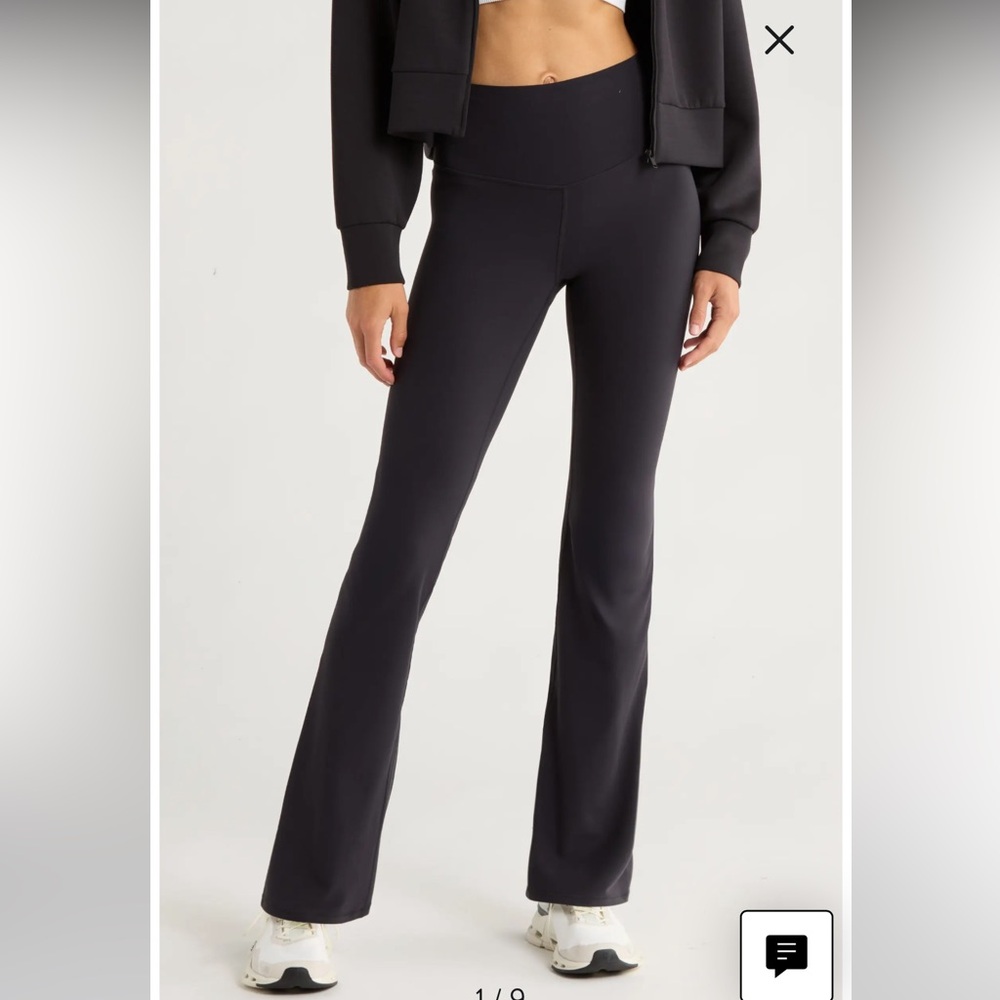 Pants and top Zella Black Flare Pants